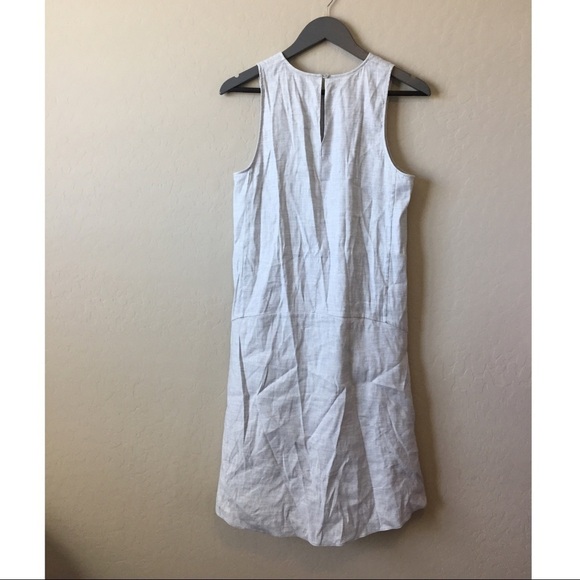 Theory 'Adlerdale' sleeveless linen blend dress - Picture 7 of 9